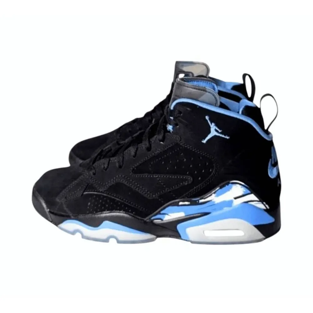 NWD NIKE Jumpman MVP 'Black White University Blue' Basketball Shoes Size 8